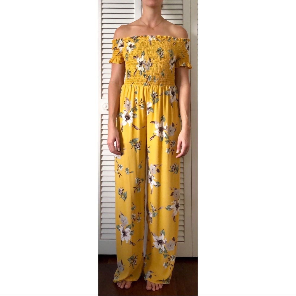 Floral jumpsuit